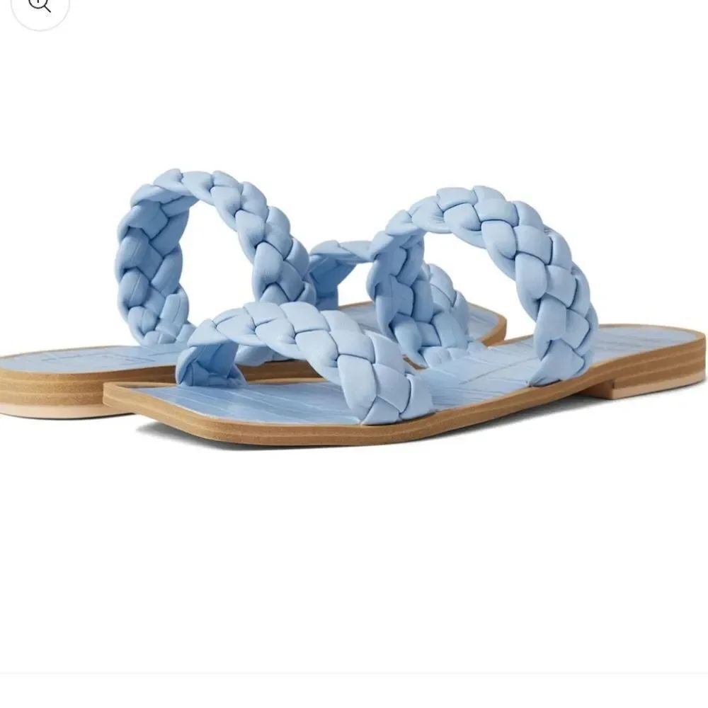 BRAND NEW GUESS DOUBLE BRAIDED STRAP SANDAL